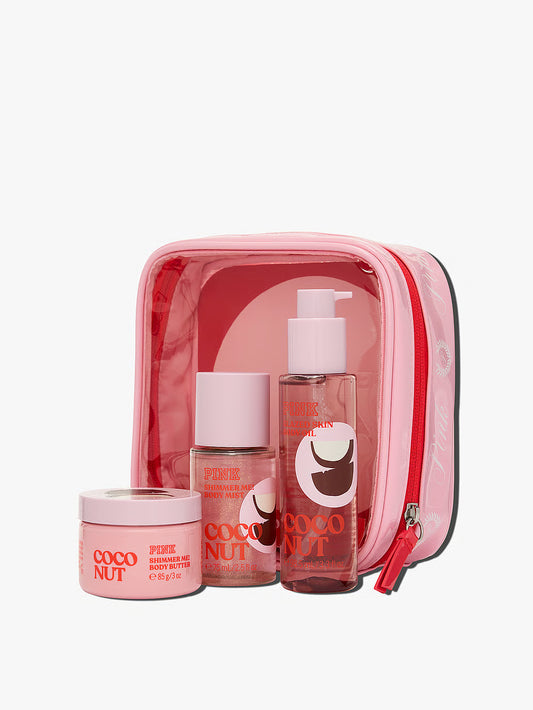 Victoria’s Secret „PINK“ Let's Glow Away švytėjimo kelioninis rinkinys