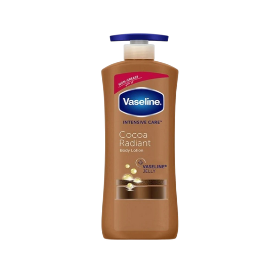 Vaseline Cocoa Radiant kūno losjonas 600ml su pompa