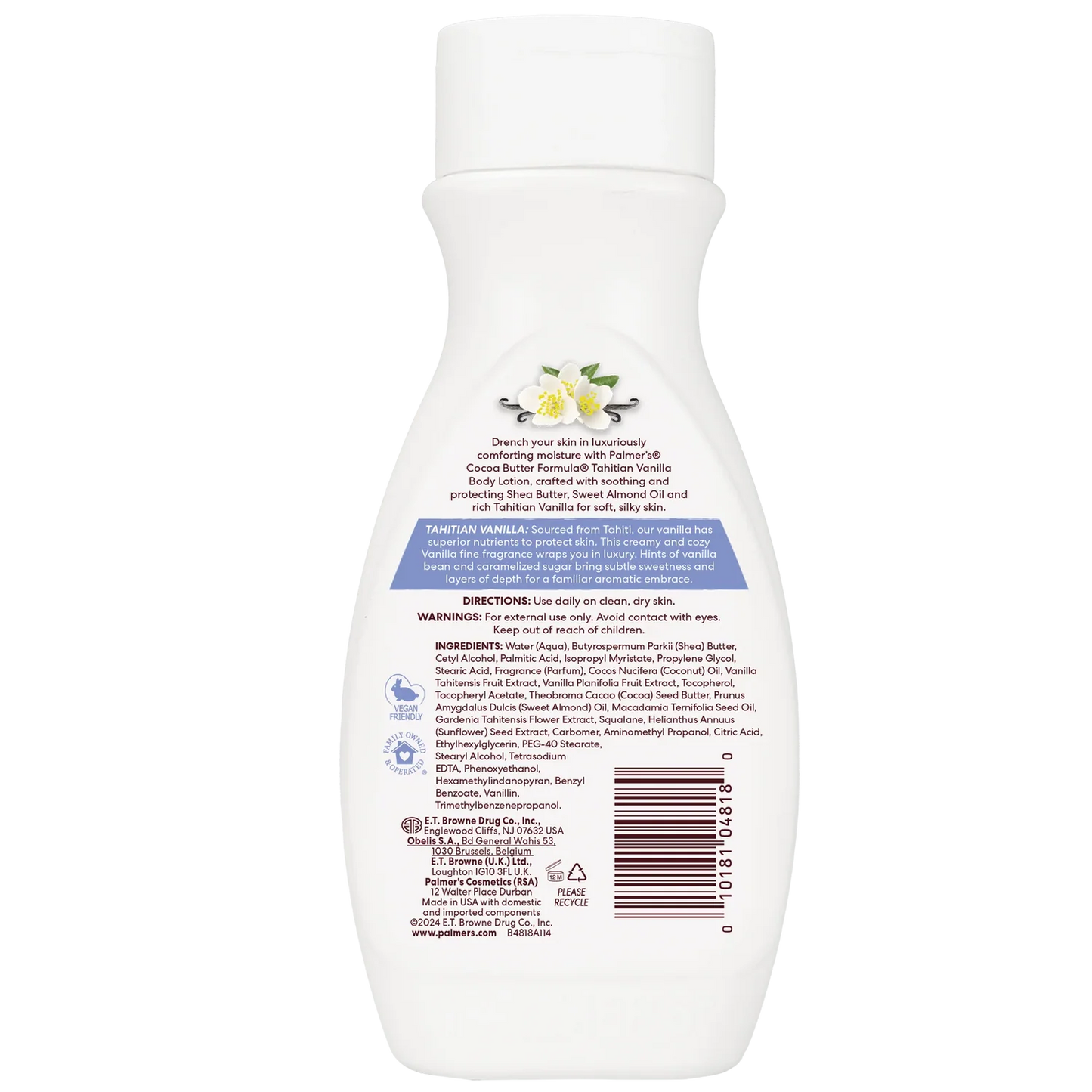 Palmer’s Tahitian Vanilla ķermeņa losjons