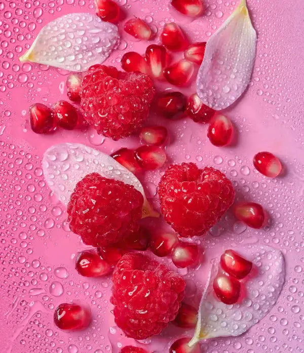 Pomegranate Raspberry ķermeņa sprejs – eos