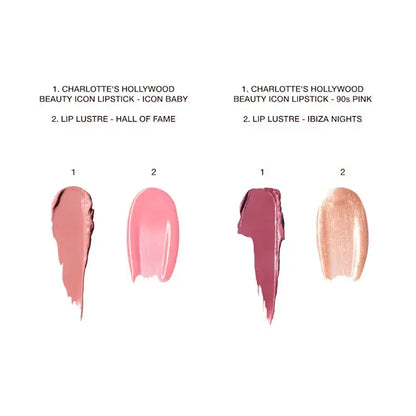 90's PINK lūpu krāsas & spīduma DUO – Charlotte Tilbury