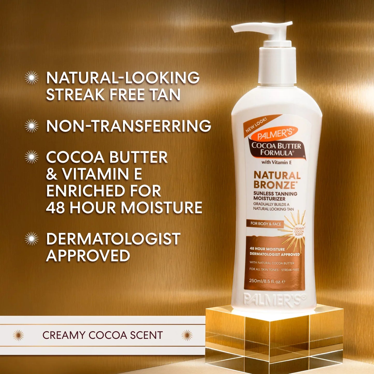 Palmer's Natural Bronze Sunless Tanning Moisturizer Tinted Lotion