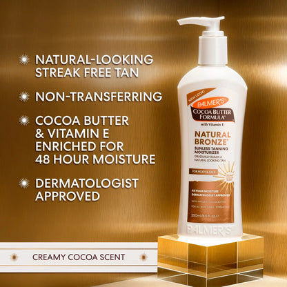 Palmer's Natural Bronze Sunless Tanning Moisturizer Tinted Lotion