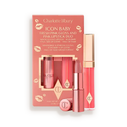ICON BABY lūpu krāsas & spīduma DUO – Charlotte Tilbury